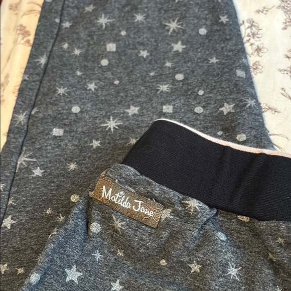 Matilda Jane Gray Joggers with Classic Polka Dots - Picture 2 of 2